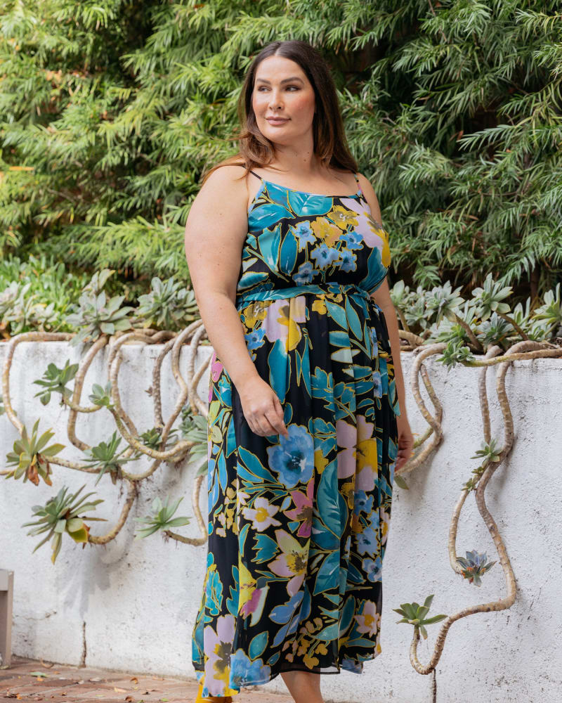 Plus size maxi tank dress outlet